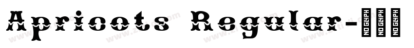 Apricots Regular字体转换